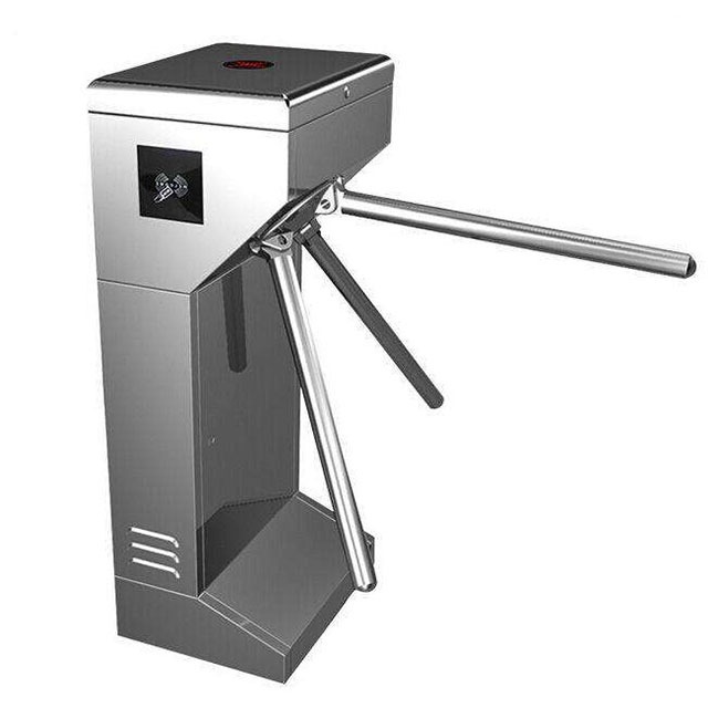 304 Stainless Steel Vertical Tripod Turnstile For Intelligent Access Control System