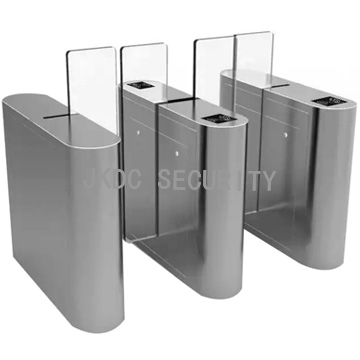 Automatic 304 Stainless Steel Full Height Sliding Gate for Gym Pedestrian Access Control RFID Card JKDC-106A