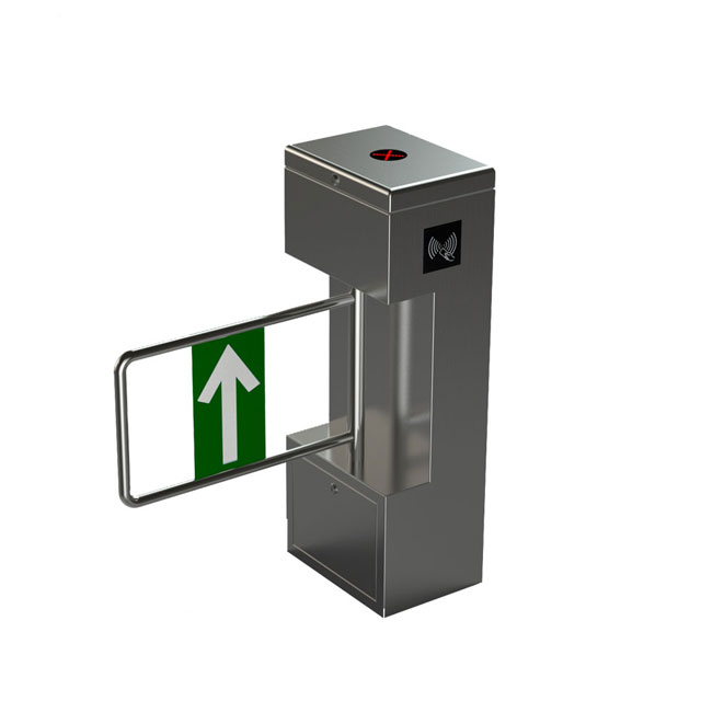 Access Control Face Recognition Entrance Swing Turnstile Gate